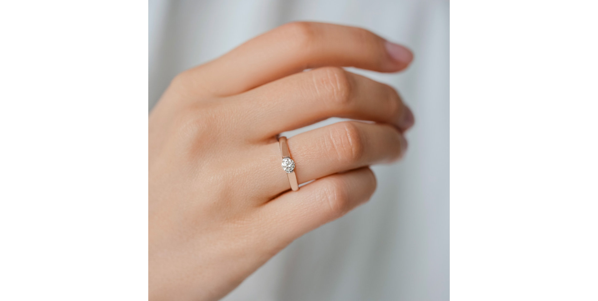 Prsten s diamantem Brilliant Love