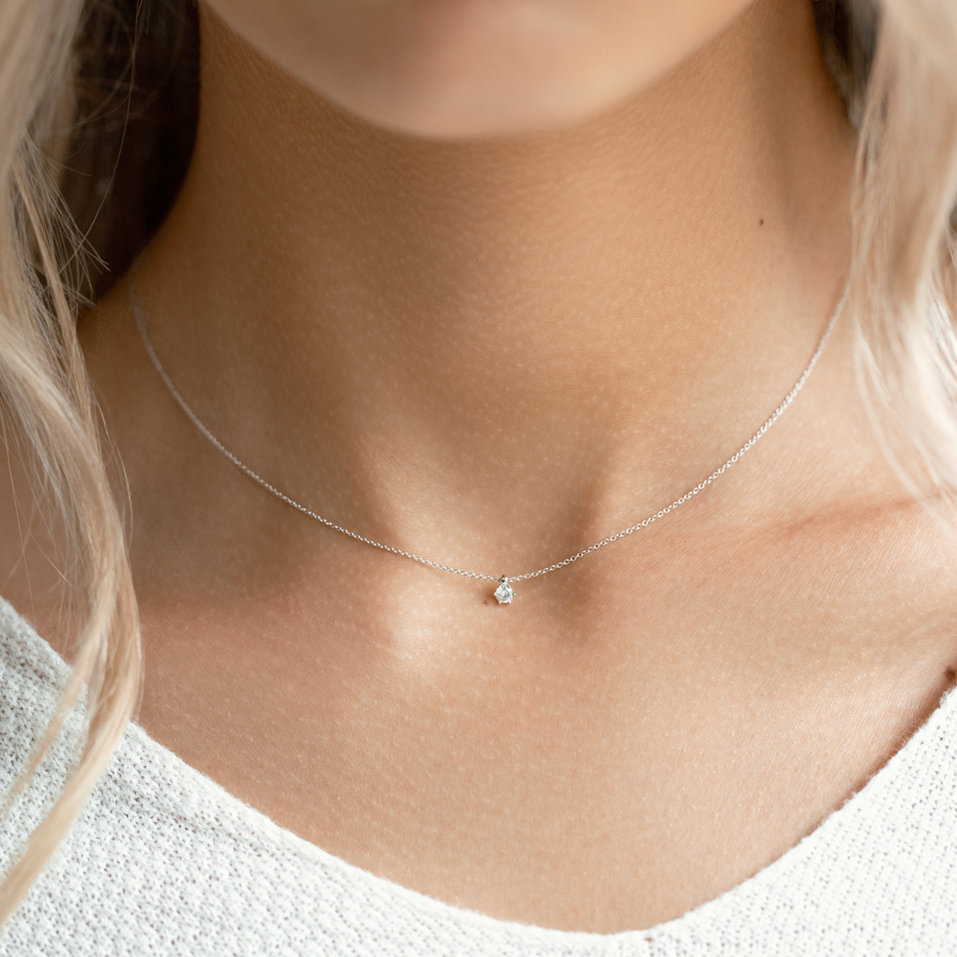 Náhrdelník s diamantem Eternal Shine