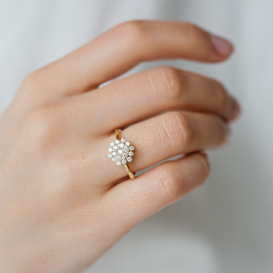 Prsten s diamanty Joyful Constellation