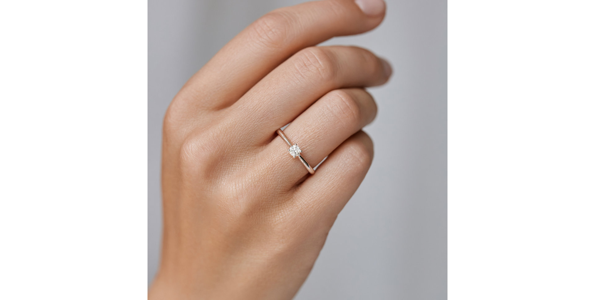 Prsten s diamantem Forever Love