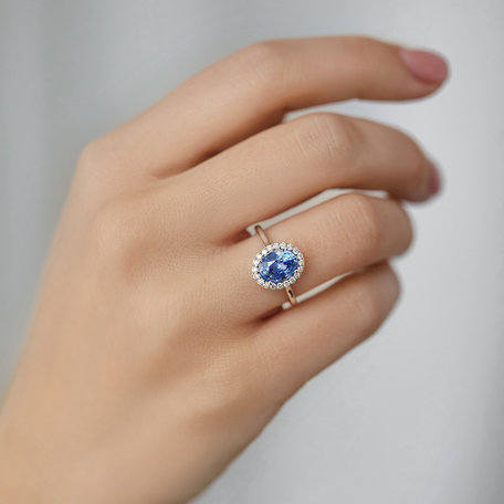 Prsten se smaragdem a diamanty Princess Wish