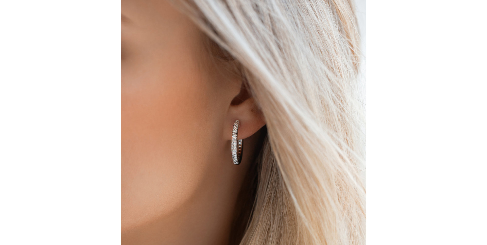 Náušnice s diamanty Sparkling Wish