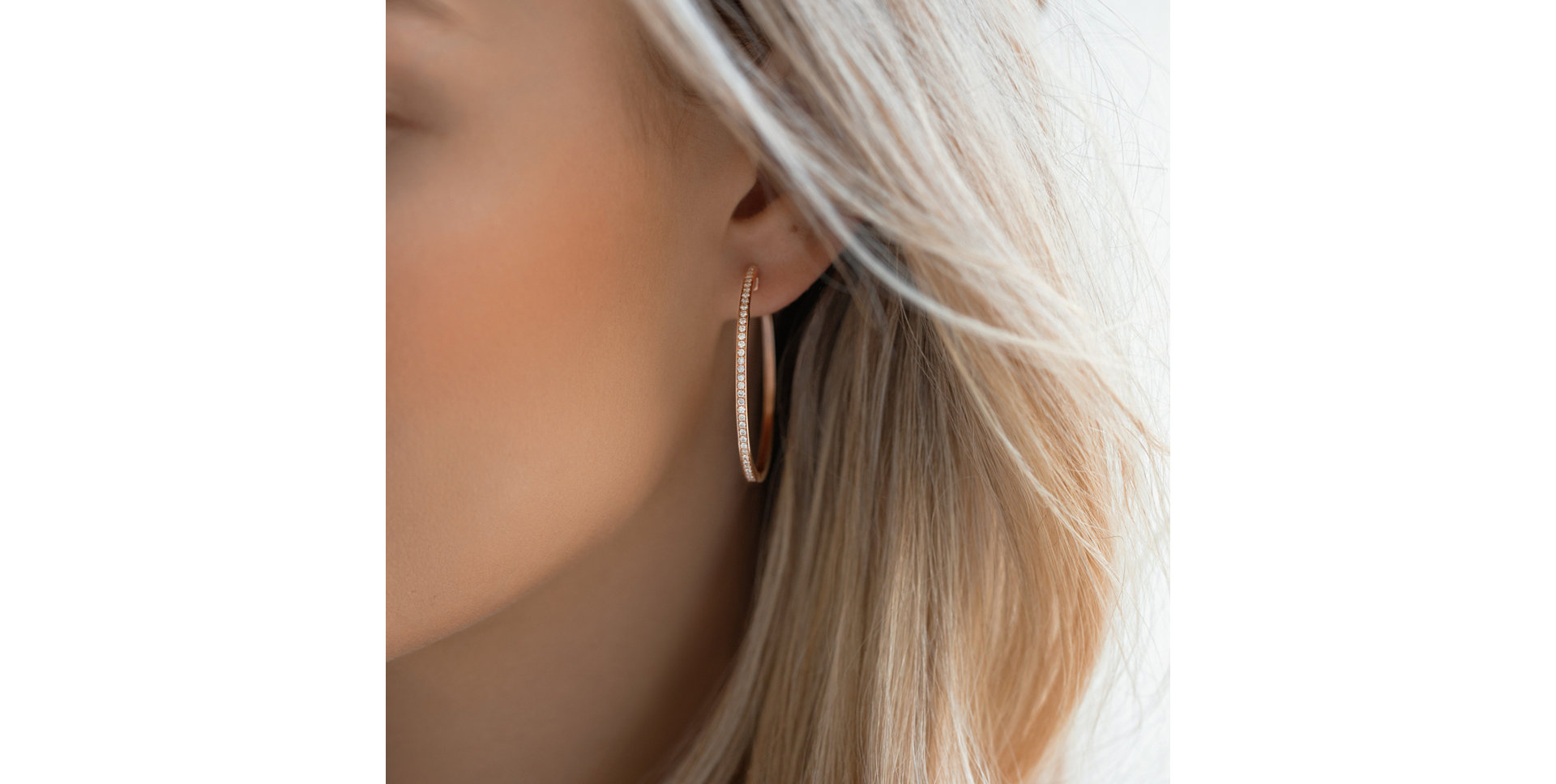 Náušnice s diamanty Shiny Rain