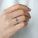 Prsten s diamanty a tanzanitem Princess4