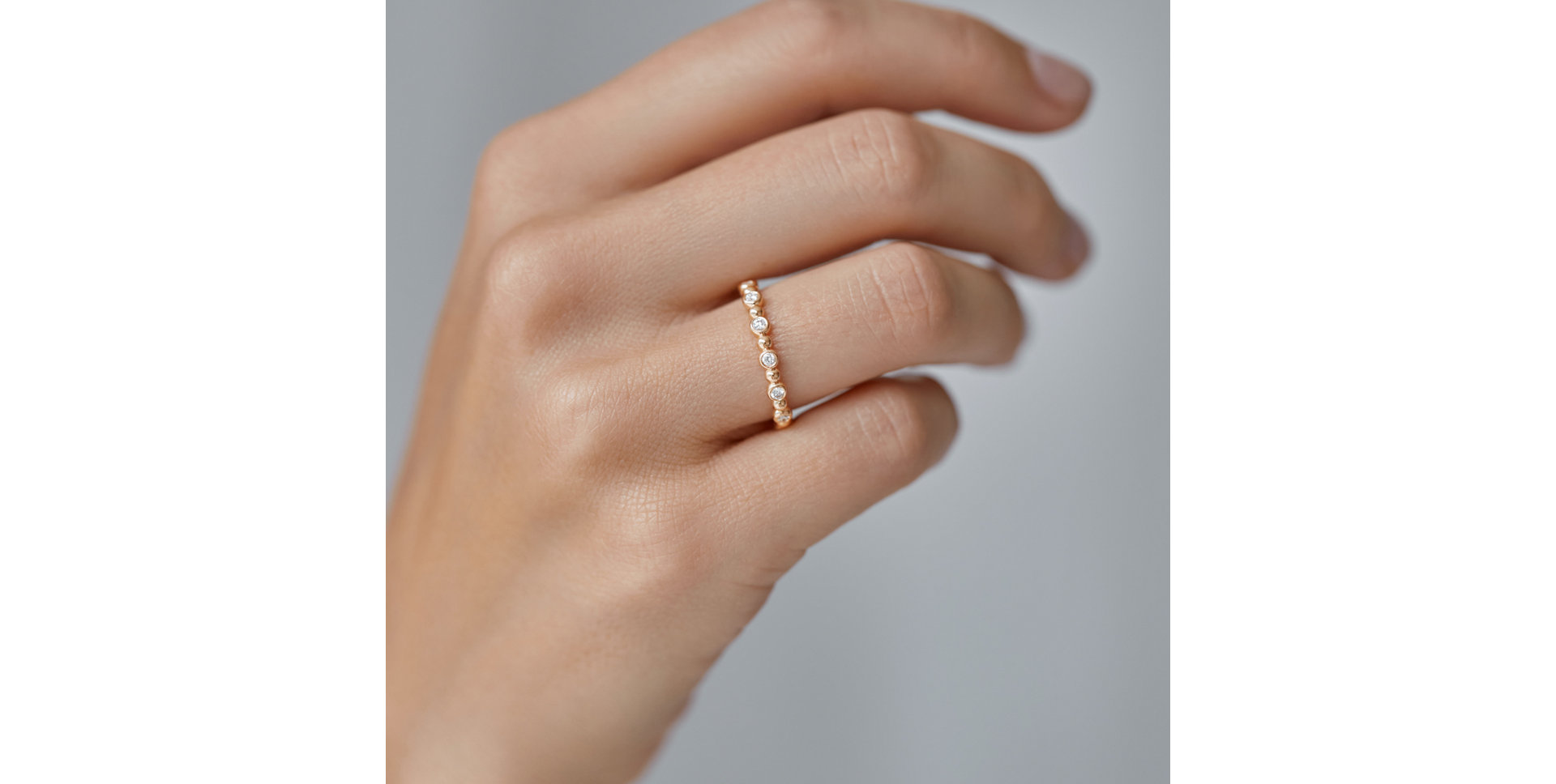 Prsten s diamanty Shiny Dots