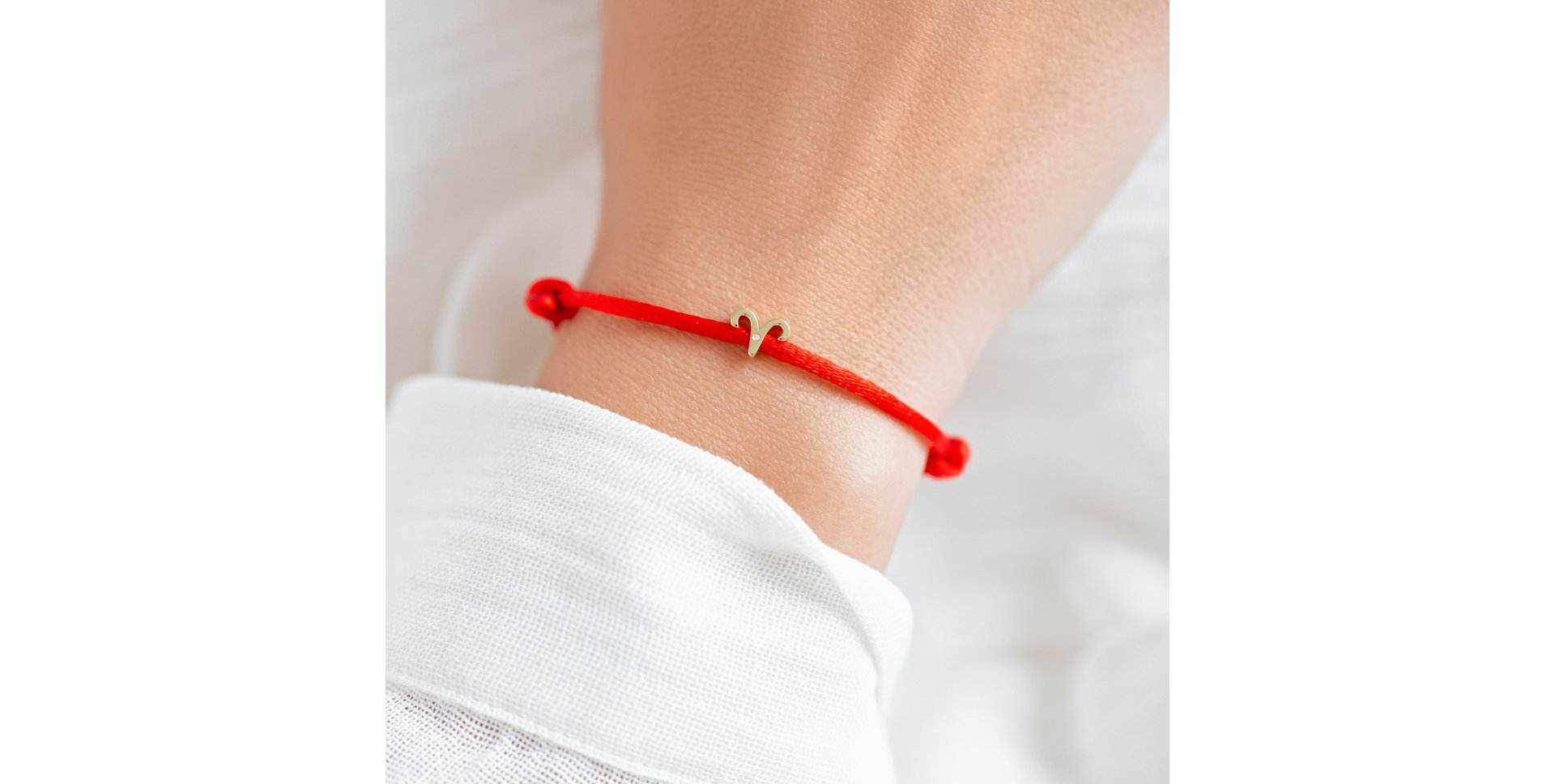 Diamantový náramek se šňůrkou Gemini