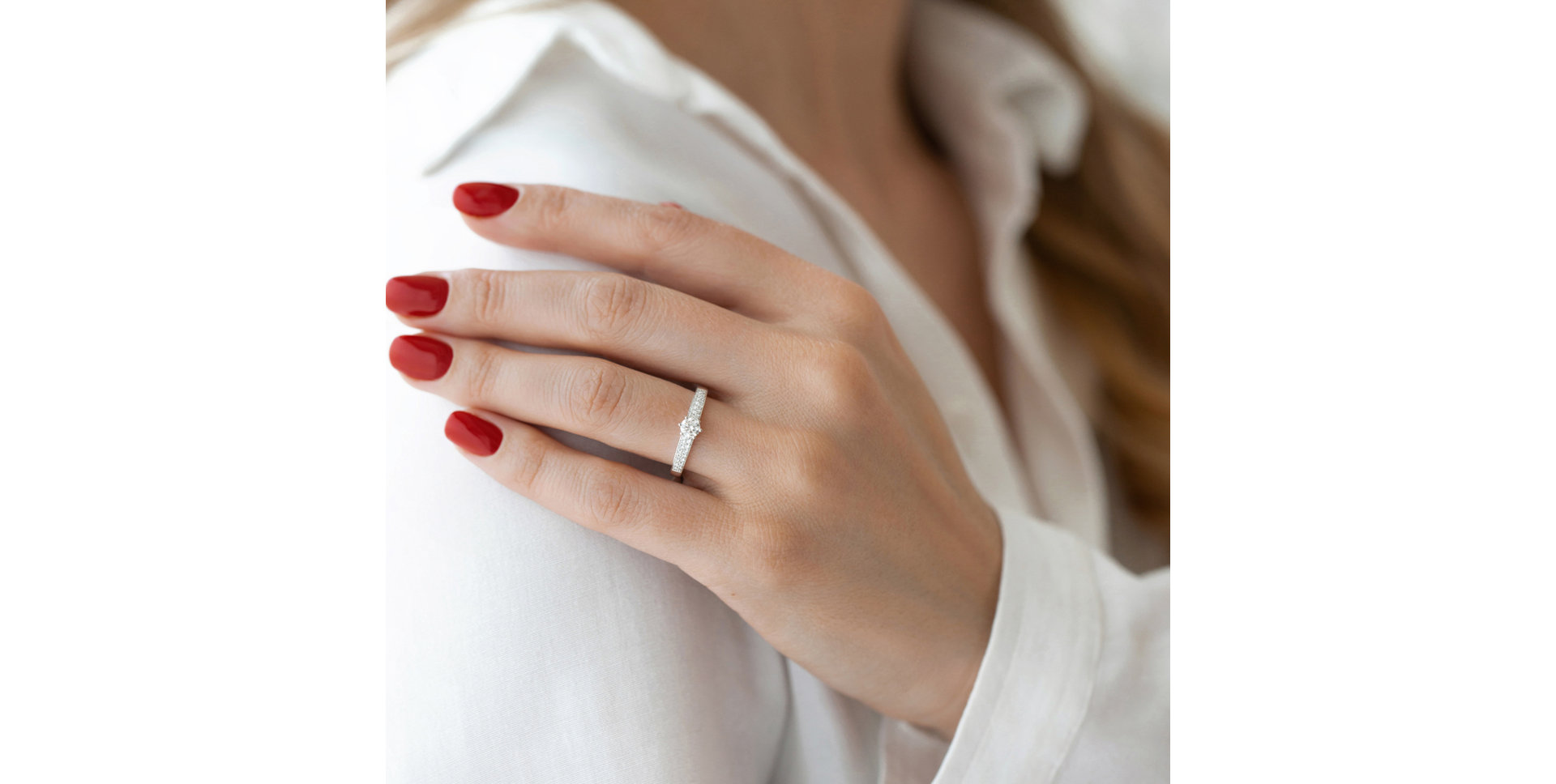 Prsten s diamanty Sparkling Romance