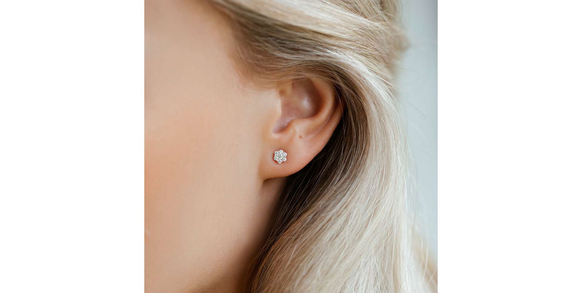 Náušnice s diamanty Shiny Constellation