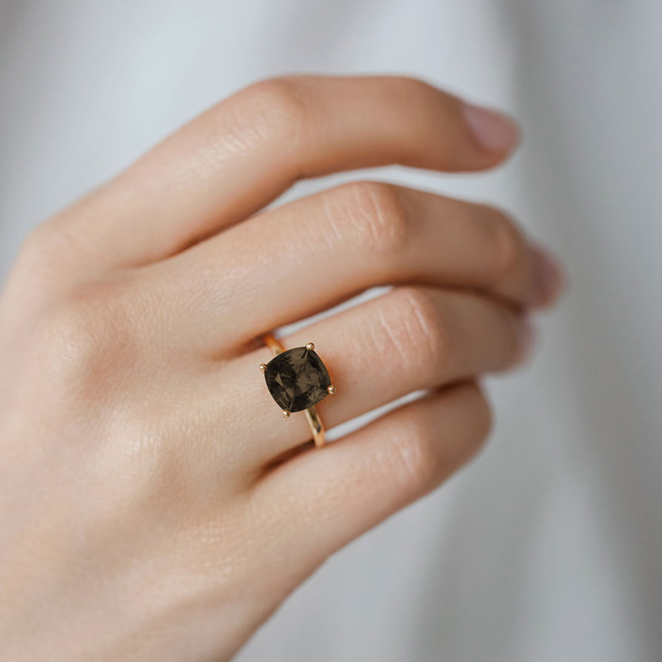 Prsten s peridotem Bonbon