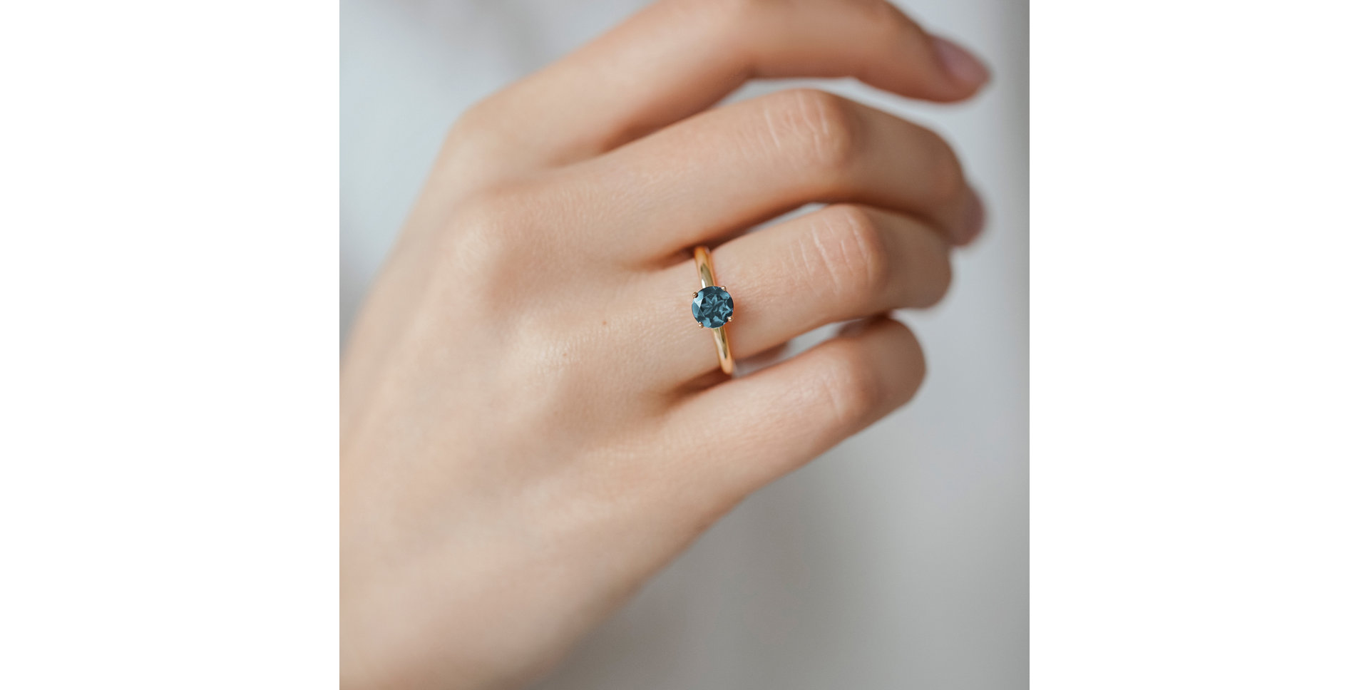 Prsten s topazem london Bonbon