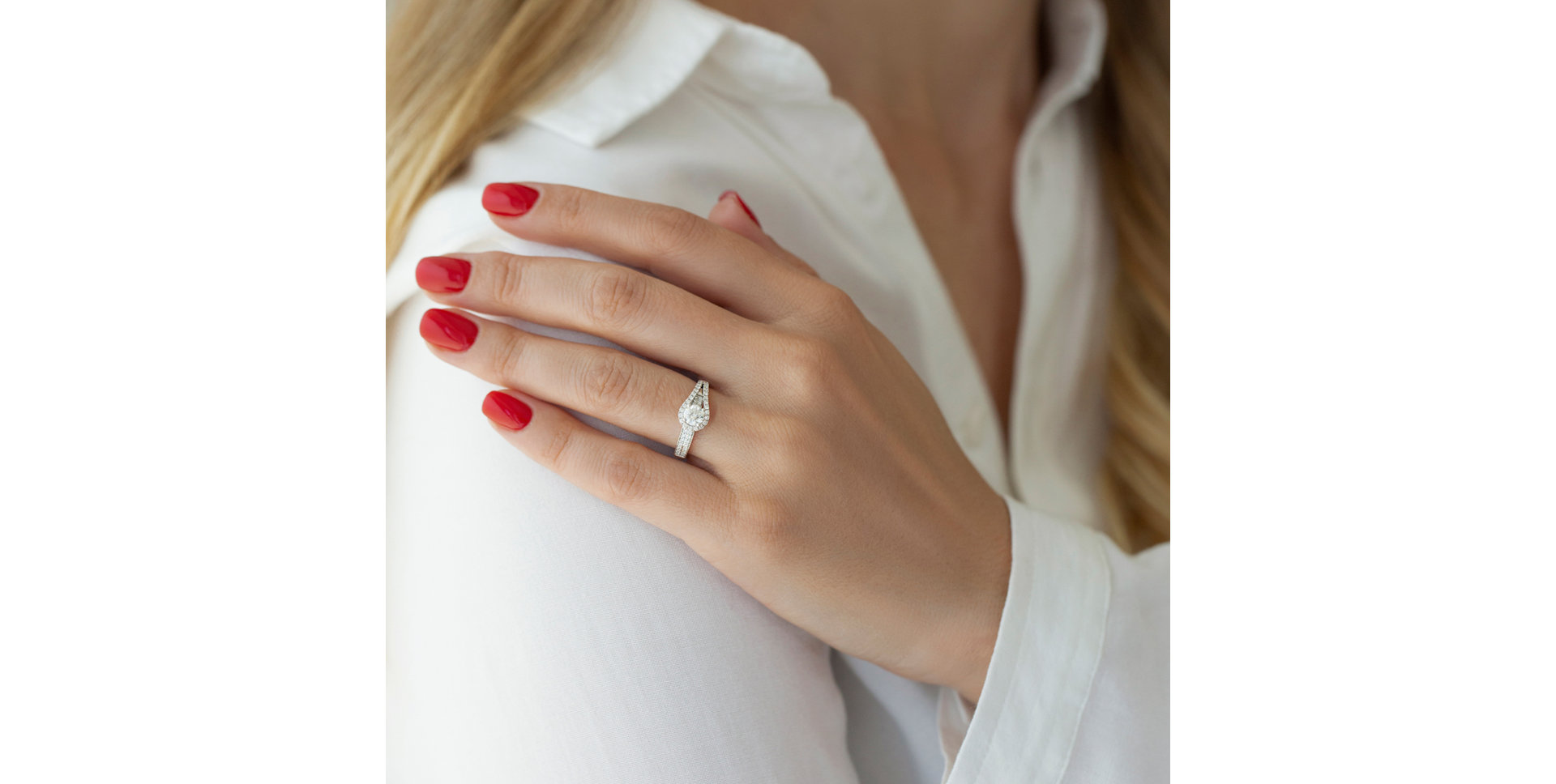 Prsten s diamanty Diamond Essence