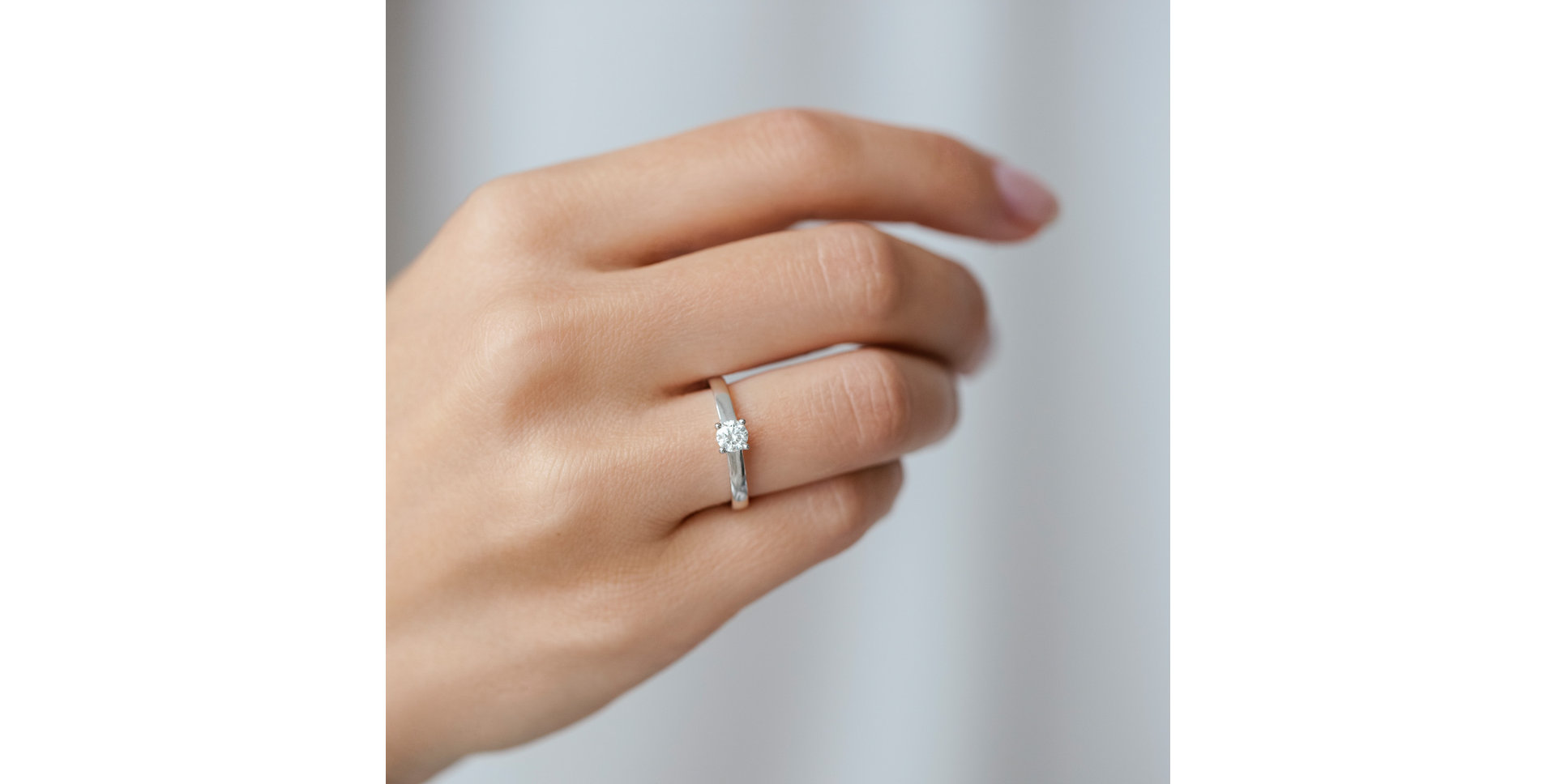 Prsten s diamantem Lovely Spark