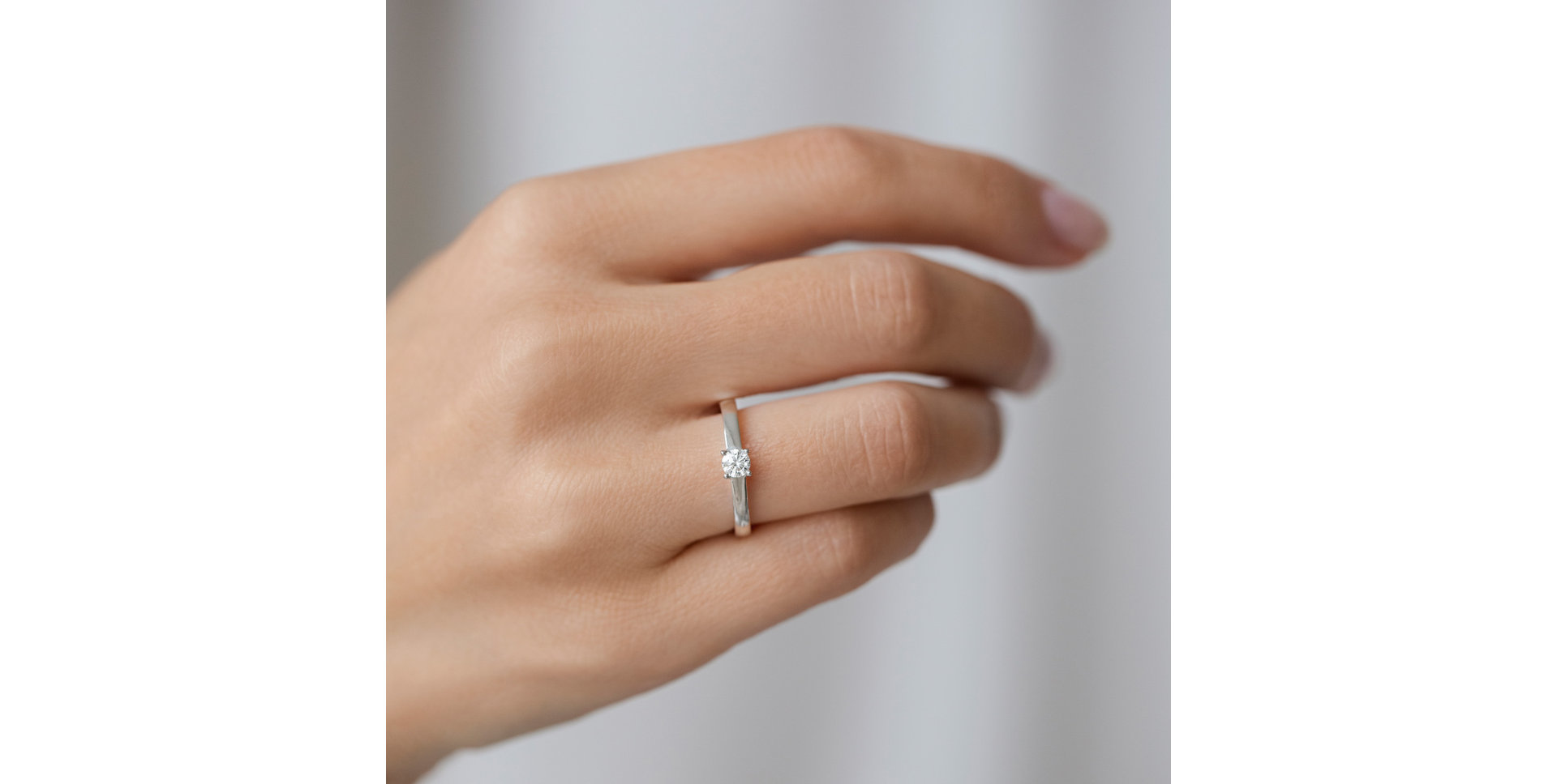 Prsten s diamantem Lovely Spark