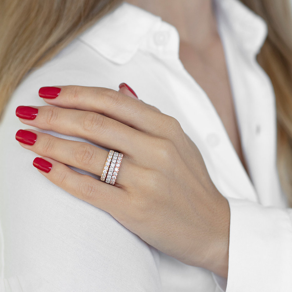 Prsten s diamanty Endless Shine