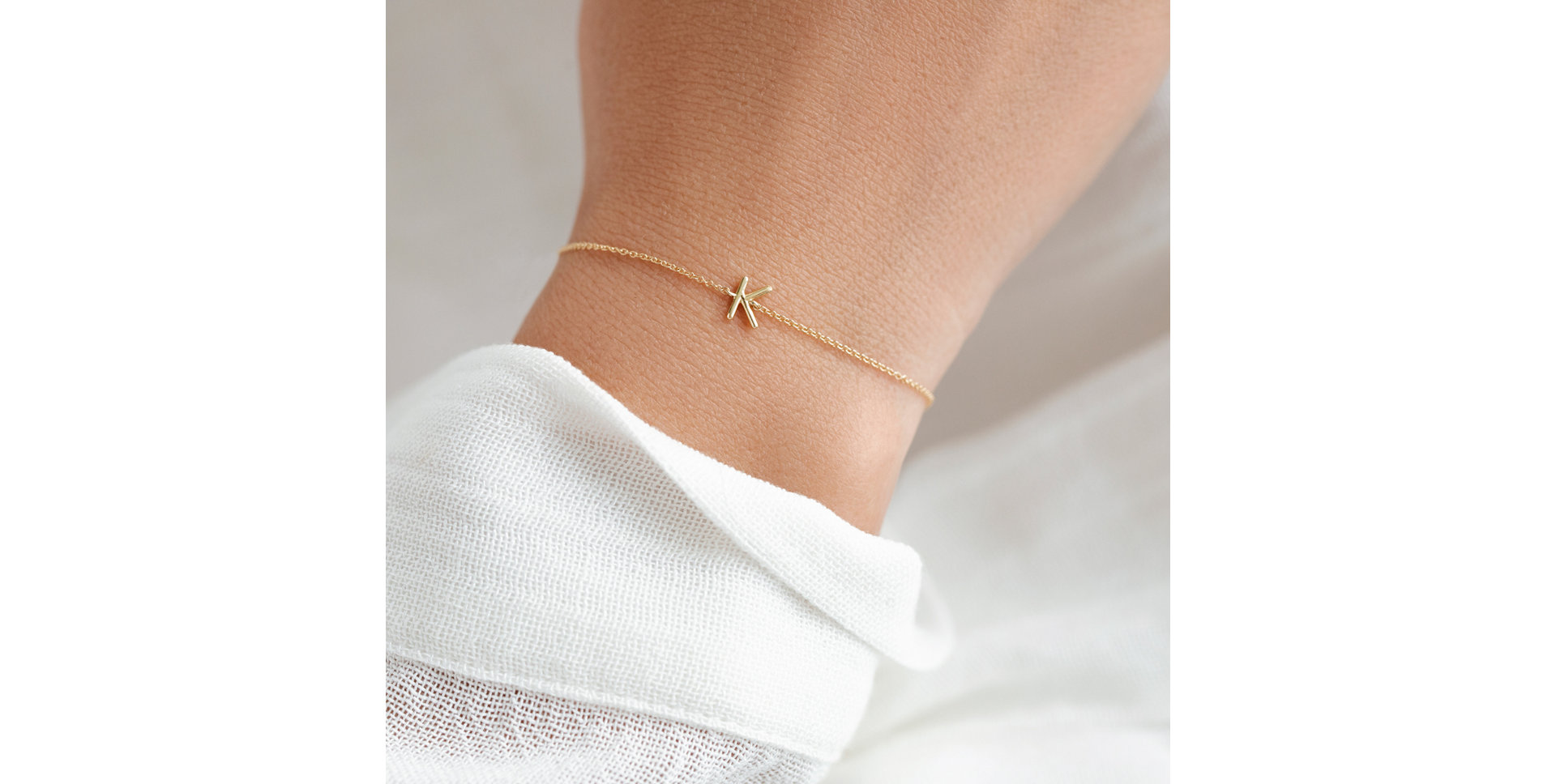 Náramek s diamantem Round Line K