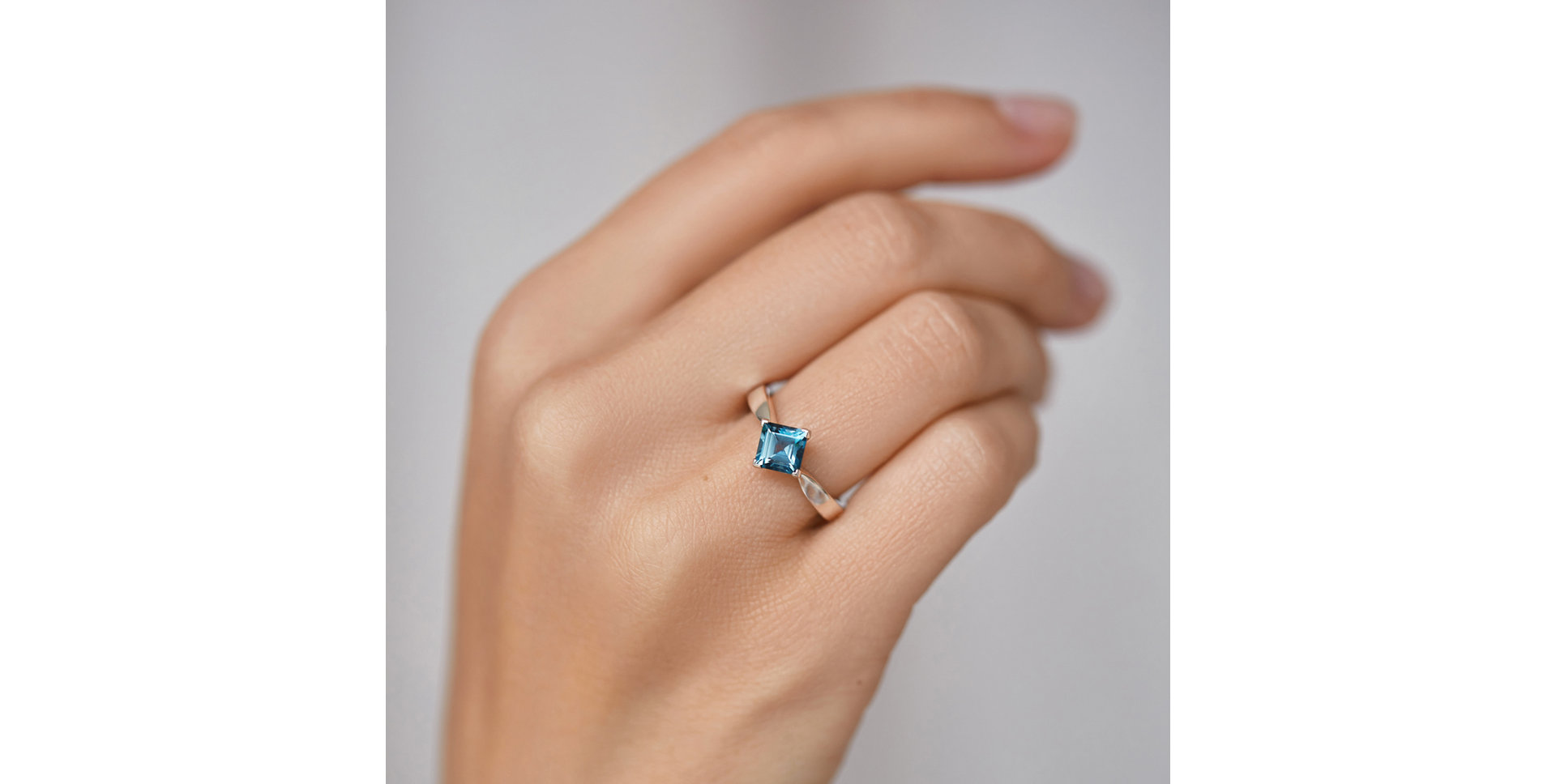 Prsten s ametystem brazil Bonbon