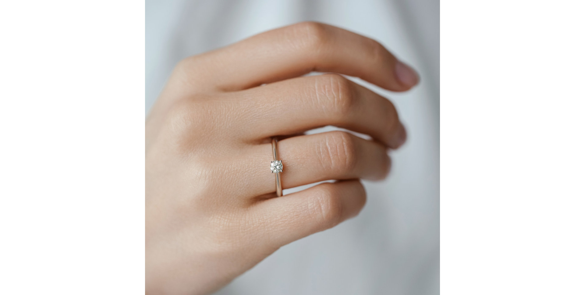 Prsten s diamantem Divine Love