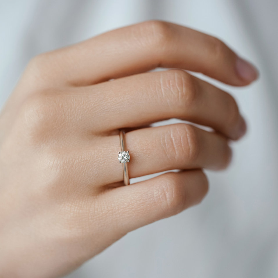 Prsten s diamantem Divine Love