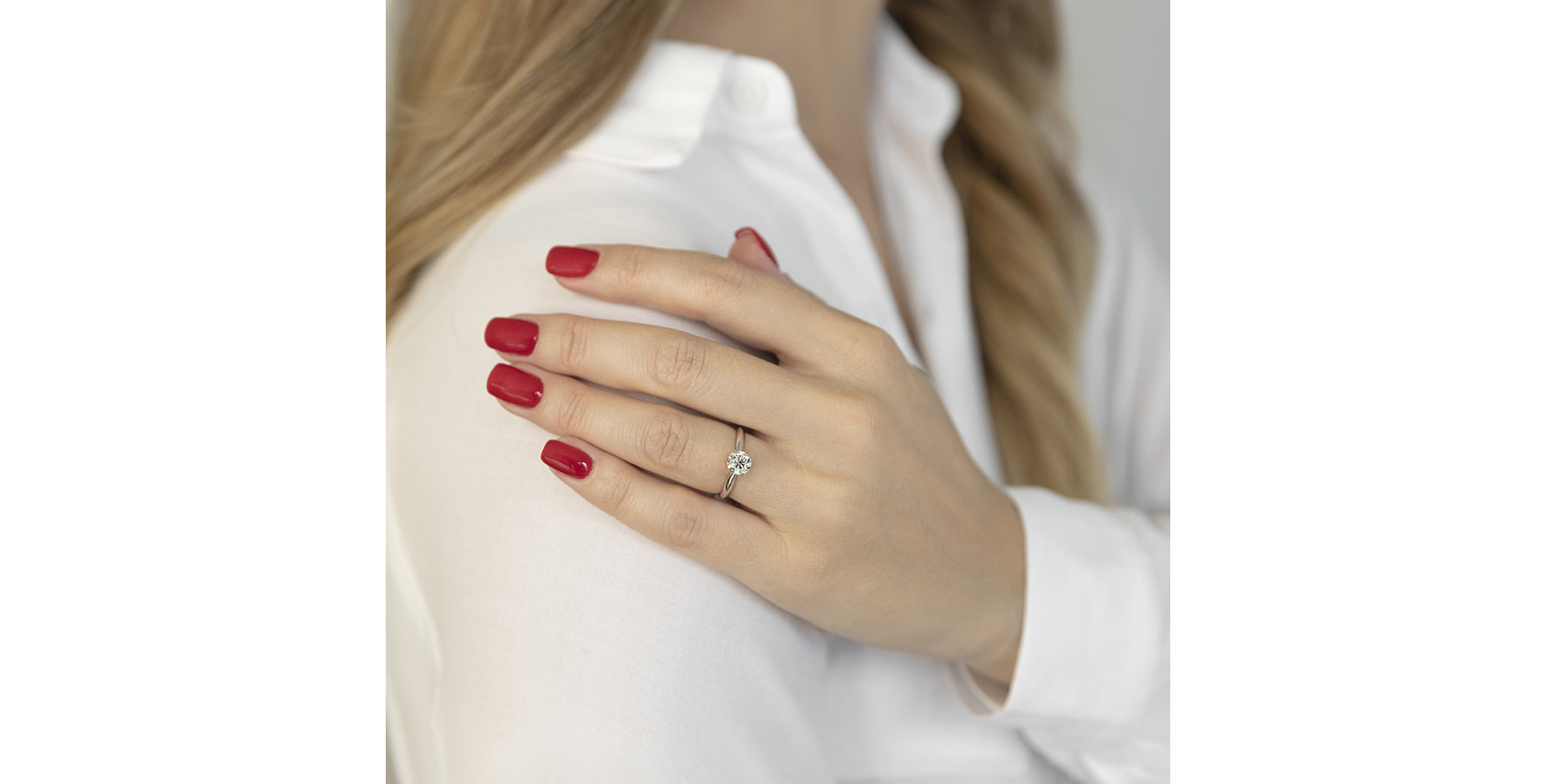 Prsten s diamantem Eternal Joy