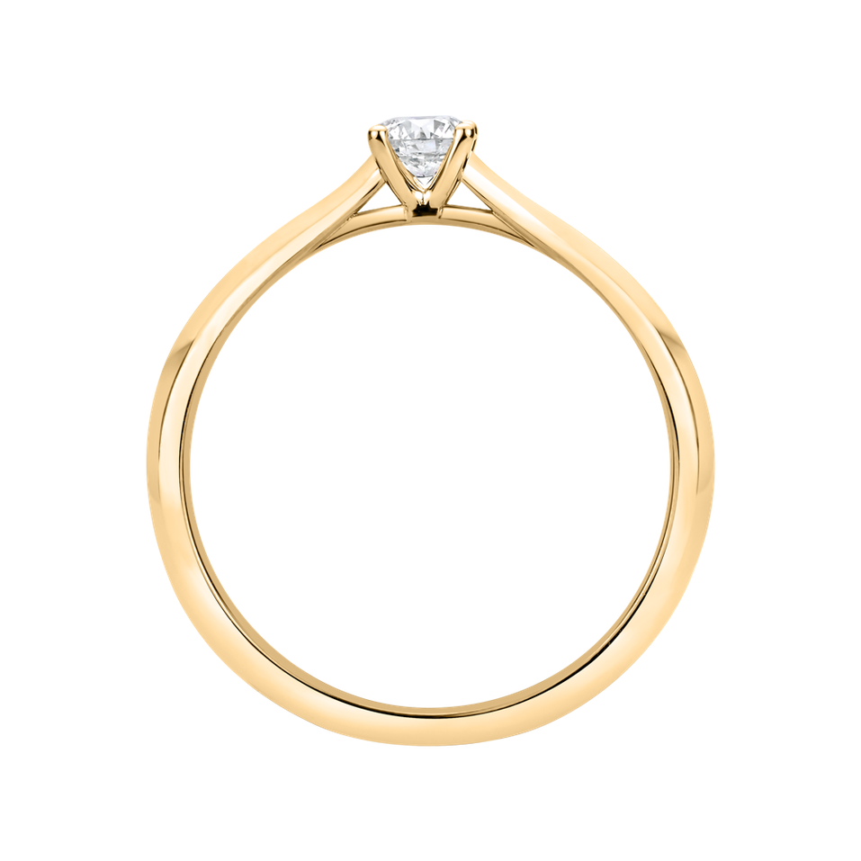 Prsten s diamantem Forever Love