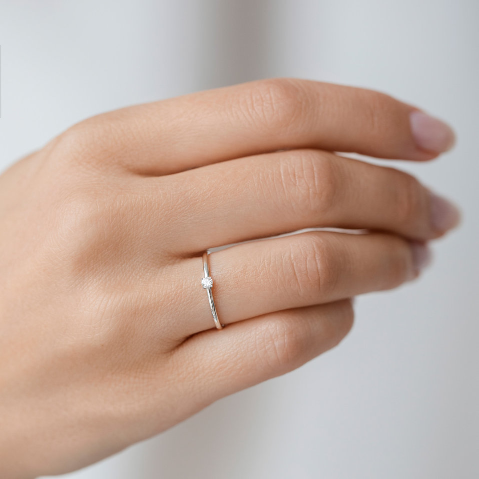 Prsten s diamantem Space Dream