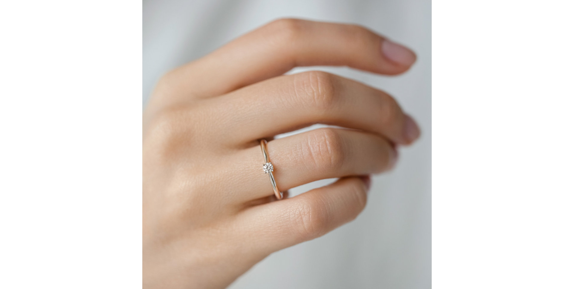 Prsten s diamantem Forever Love