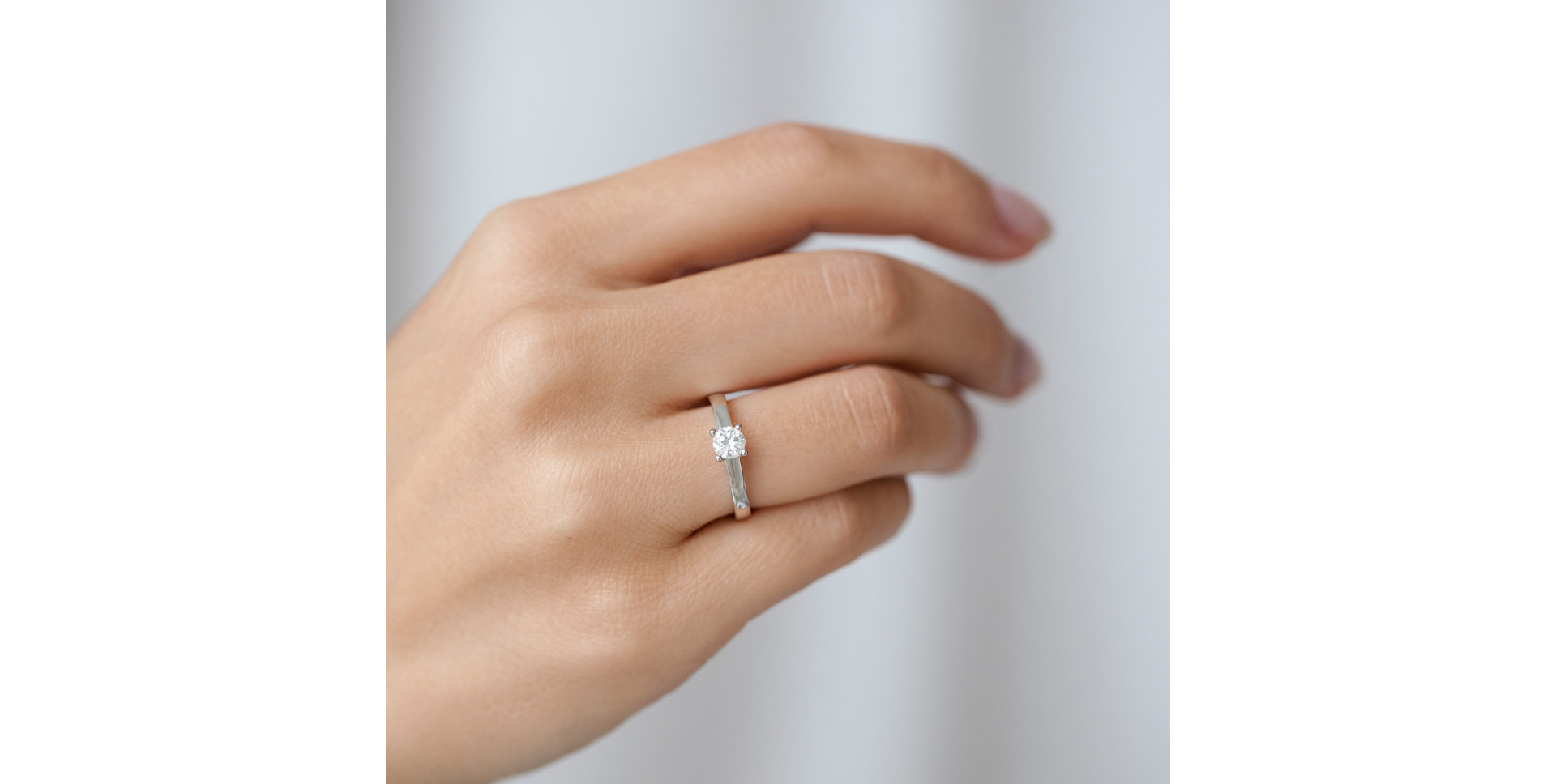 Prsten s diamantem Lovely Spark