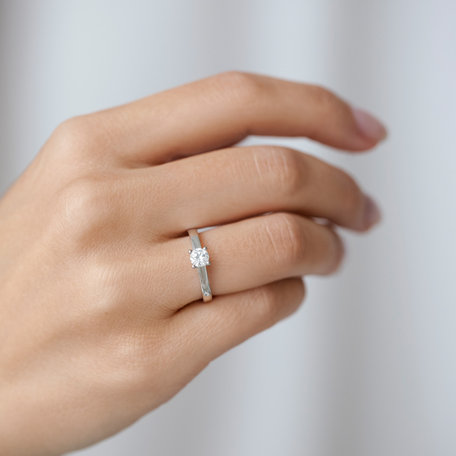 Prsten s diamantem Lovely Spark