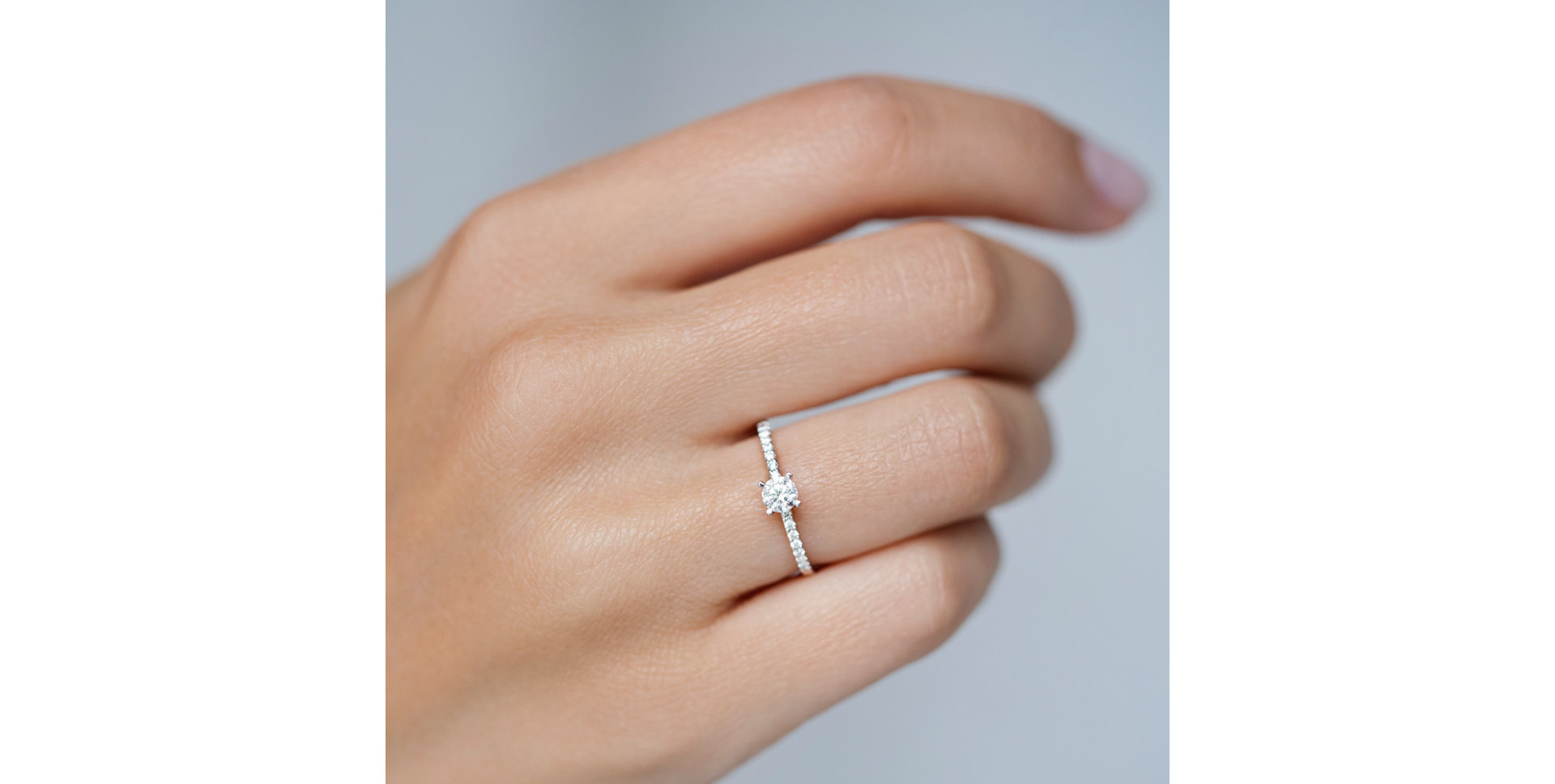 Prsten s diamanty Gem Simplicity