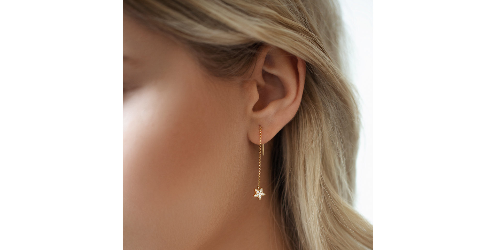 Náušnice s hnědými diamanty Amazing Night