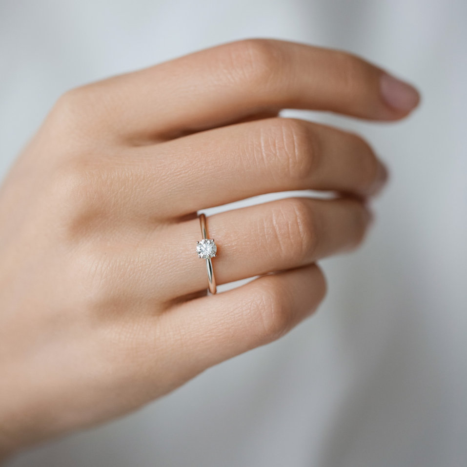 Prsten s diamantem Divine Love