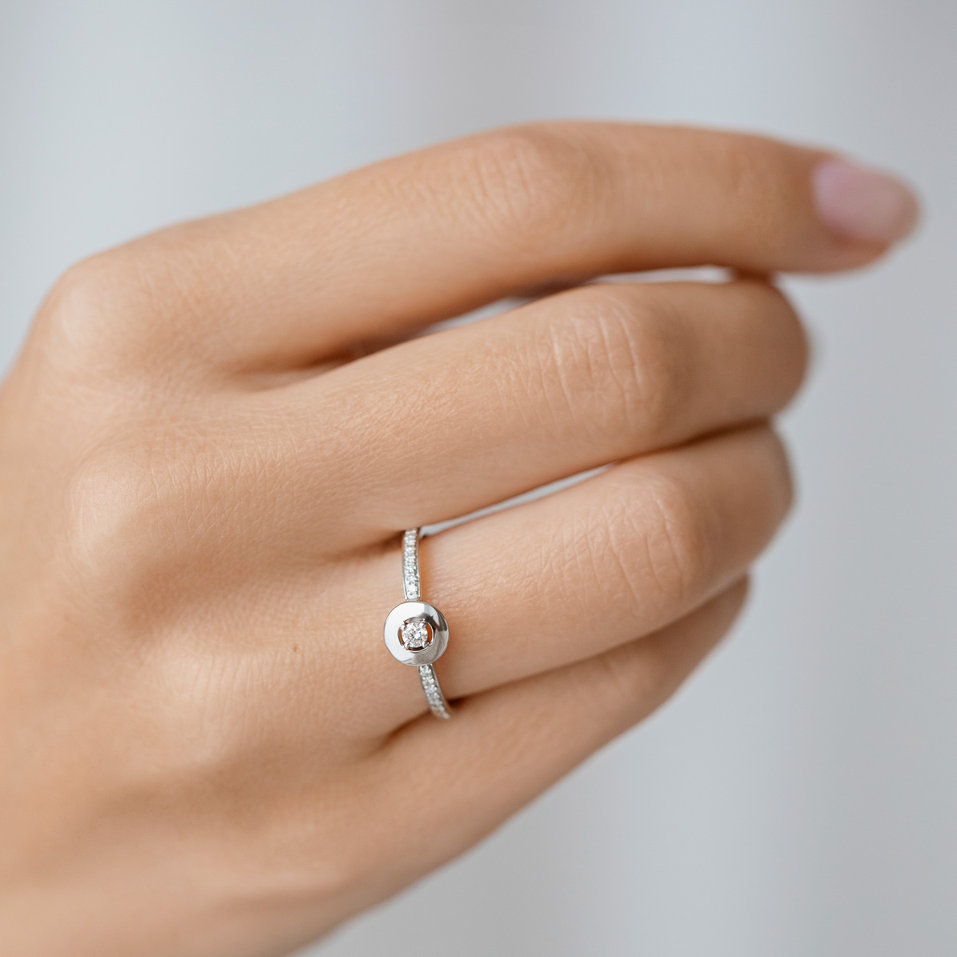 Prsten s diamanty Moon Opus