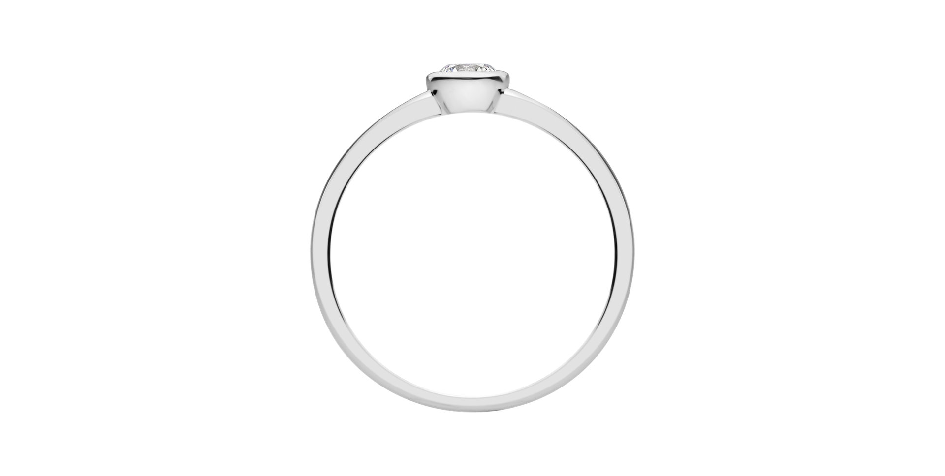 Prsten s diamantem Seductive Glow