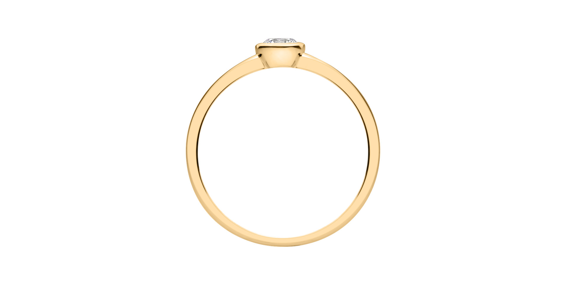 Prsten s diamantem Seductive Glow