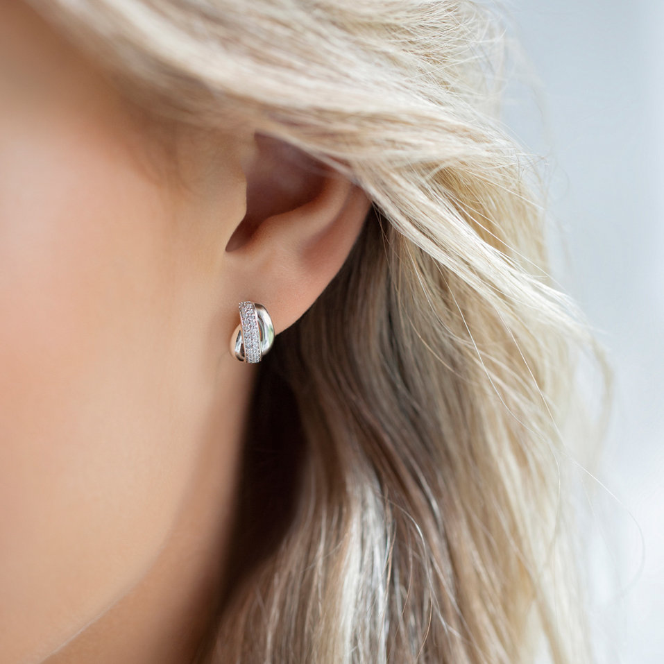 Náušnice s diamanty Dream Melody