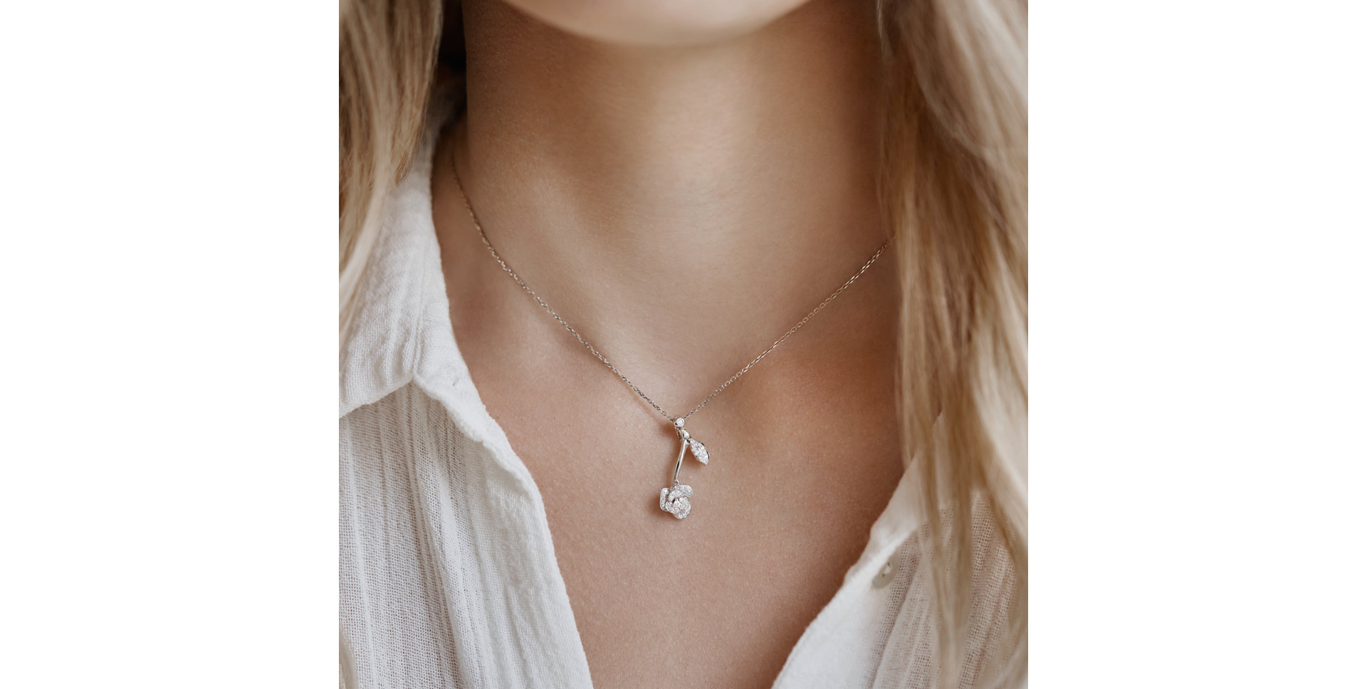 Přívěs s diamanty Garden Passion