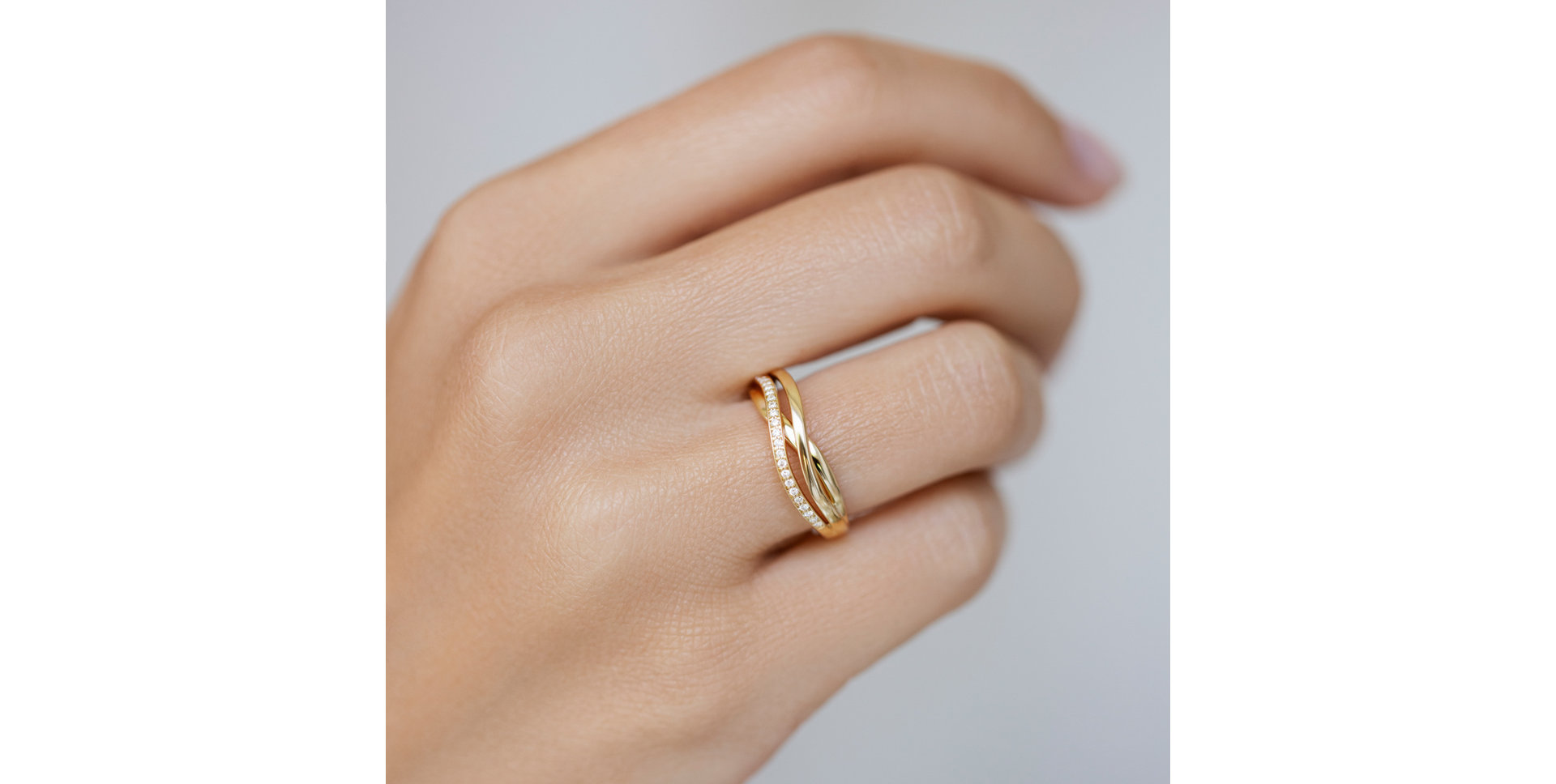 Prsten s diamanty Royal Rhythm