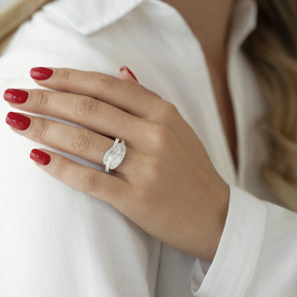 Prsten s diamanty Wetana