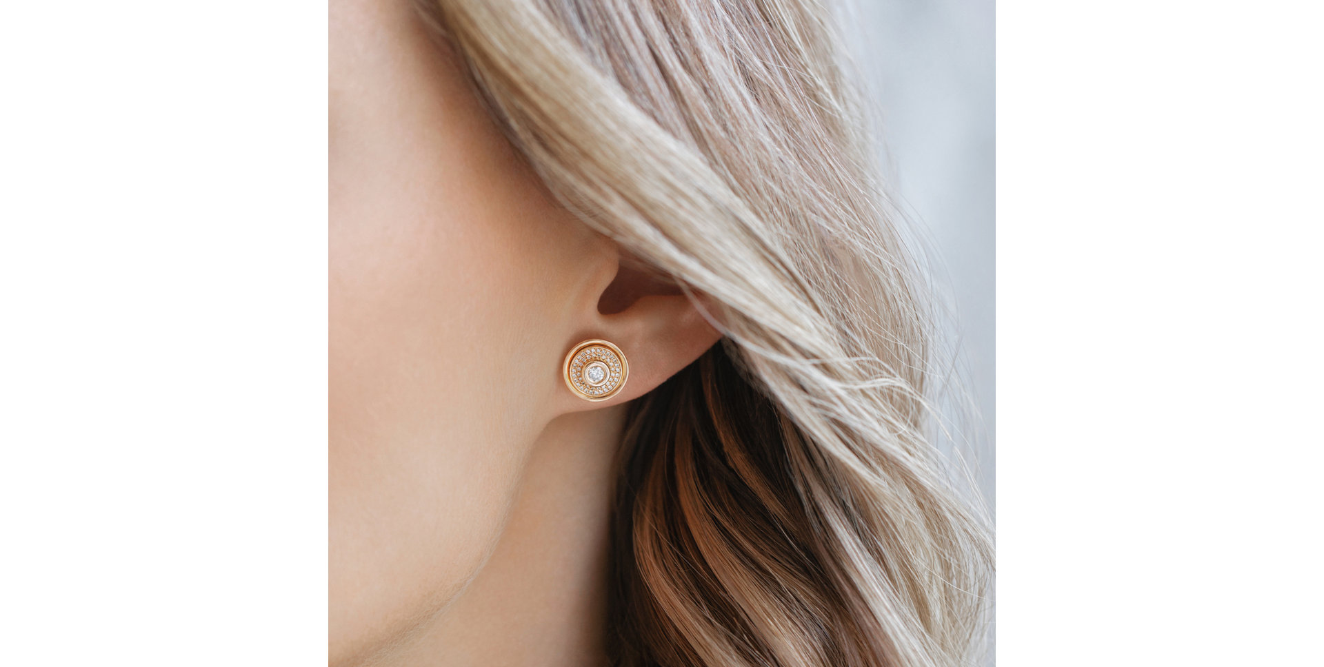 Náušnice s diamanty Miracle Space