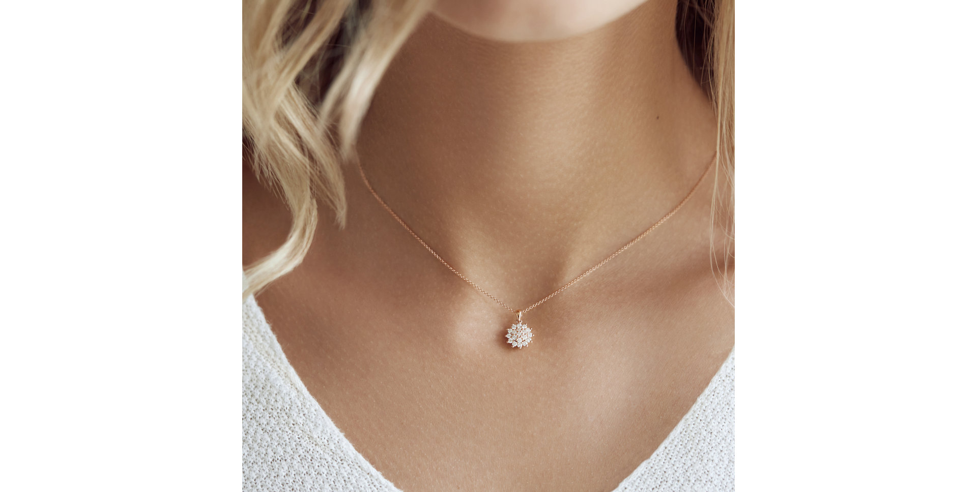 Přívěsek s diamanty Midnight Sky