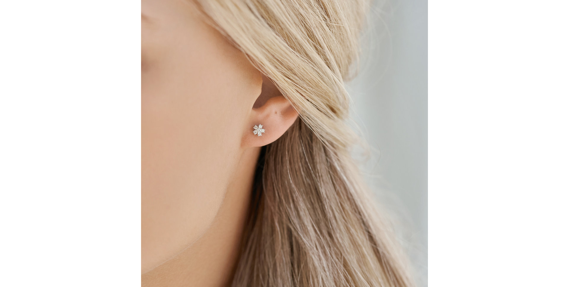 Náušnice s diamanty Sparkless