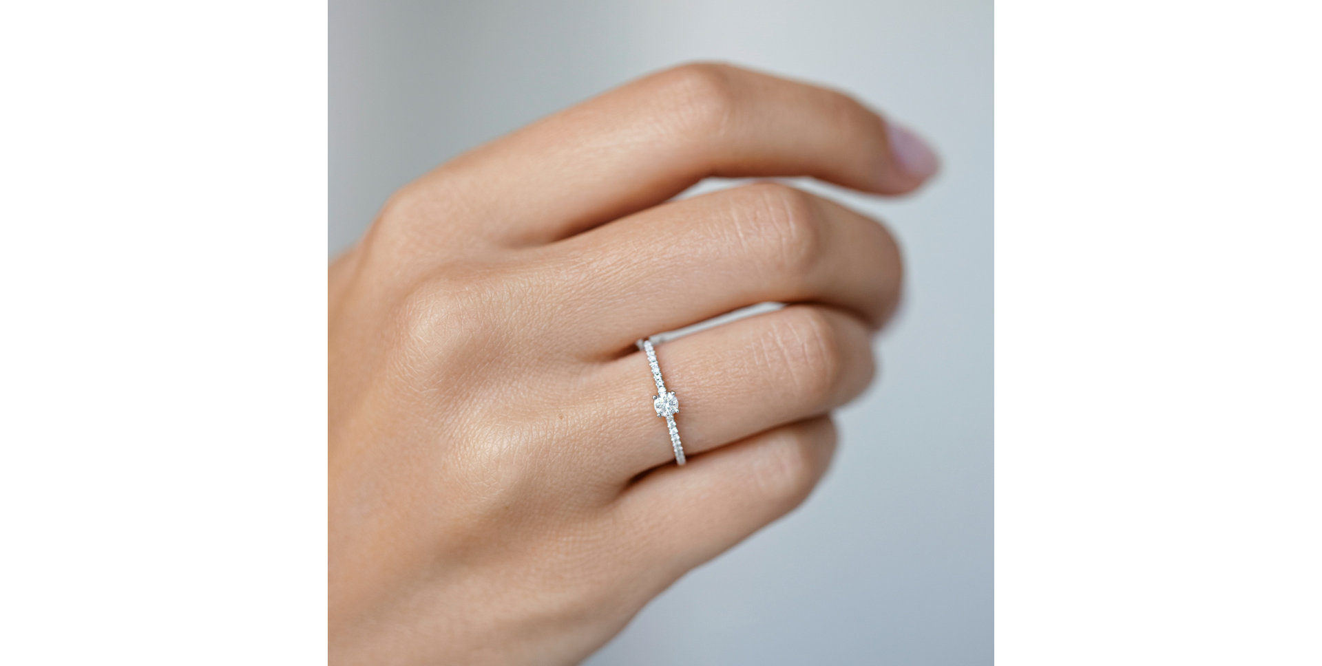 Prsten s diamanty Gem Simplicity