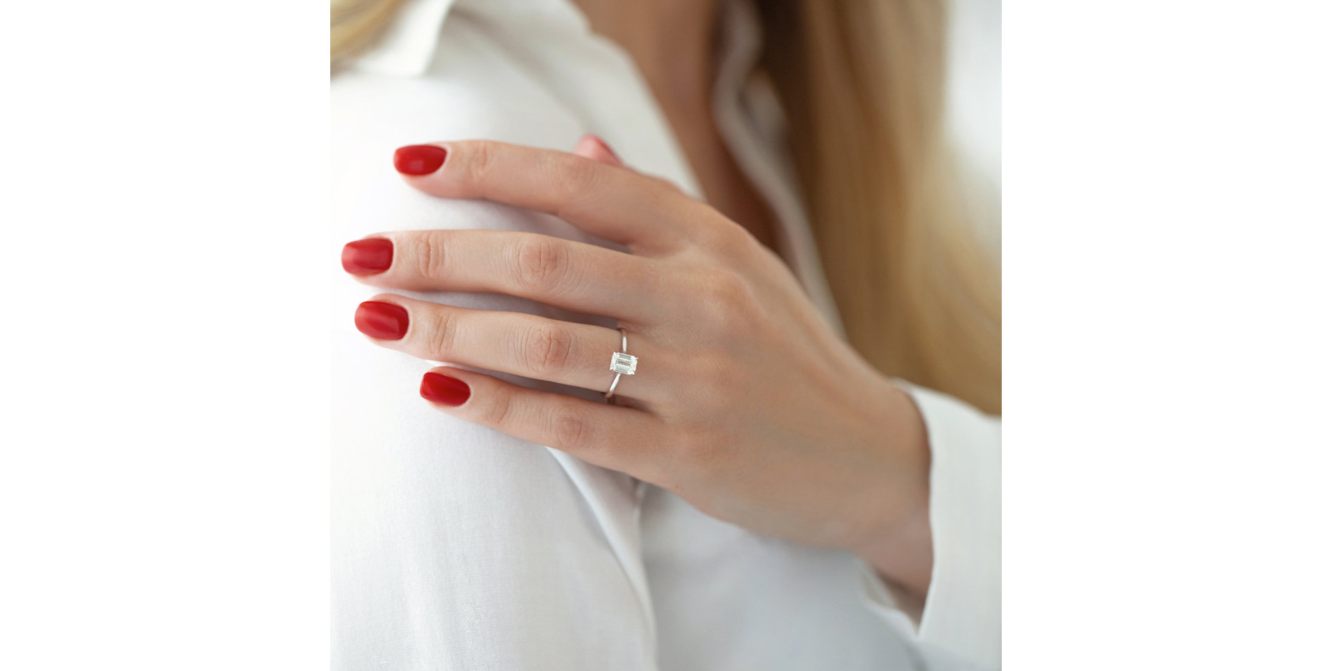 Prsten s diamantem Sparkling Octave