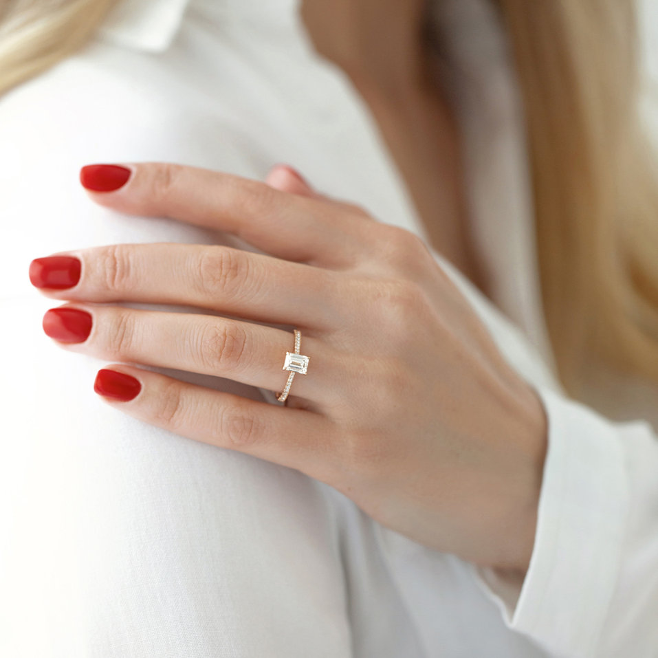 Prsten s diamanty Maila