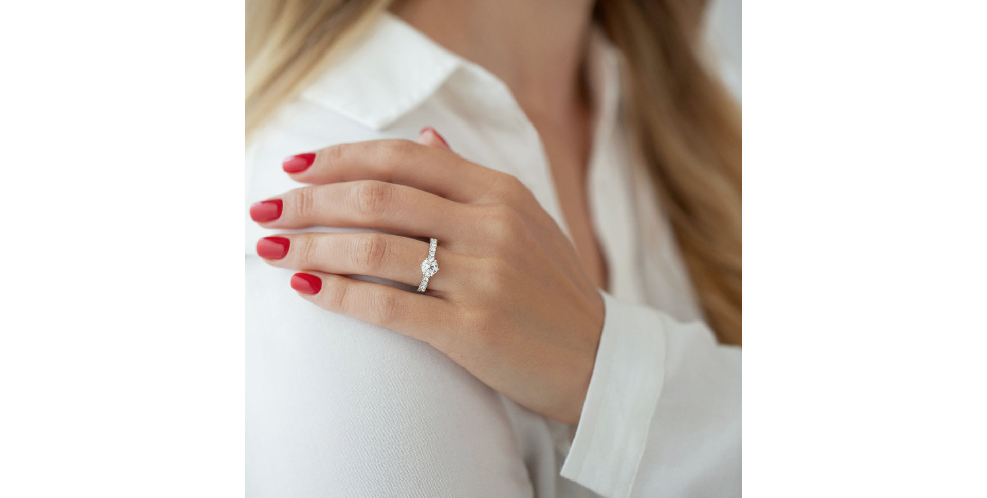 Prsten s diamanty Lille