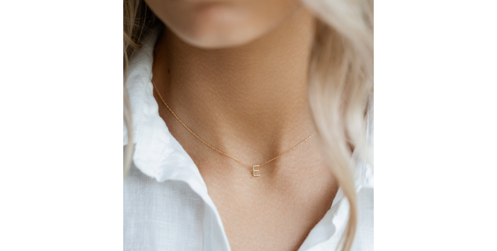 Náhrdelník s diamantem Round Line T