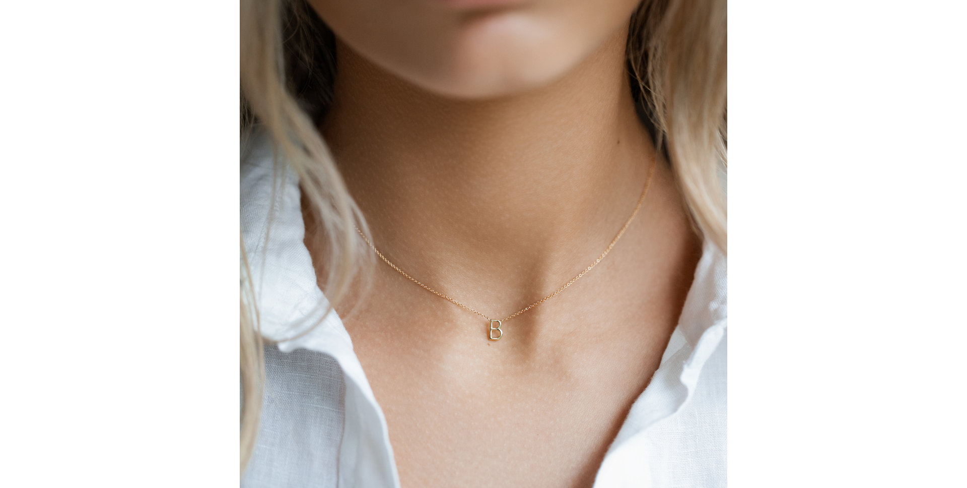 Náhrdelník s diamantem Round Line K