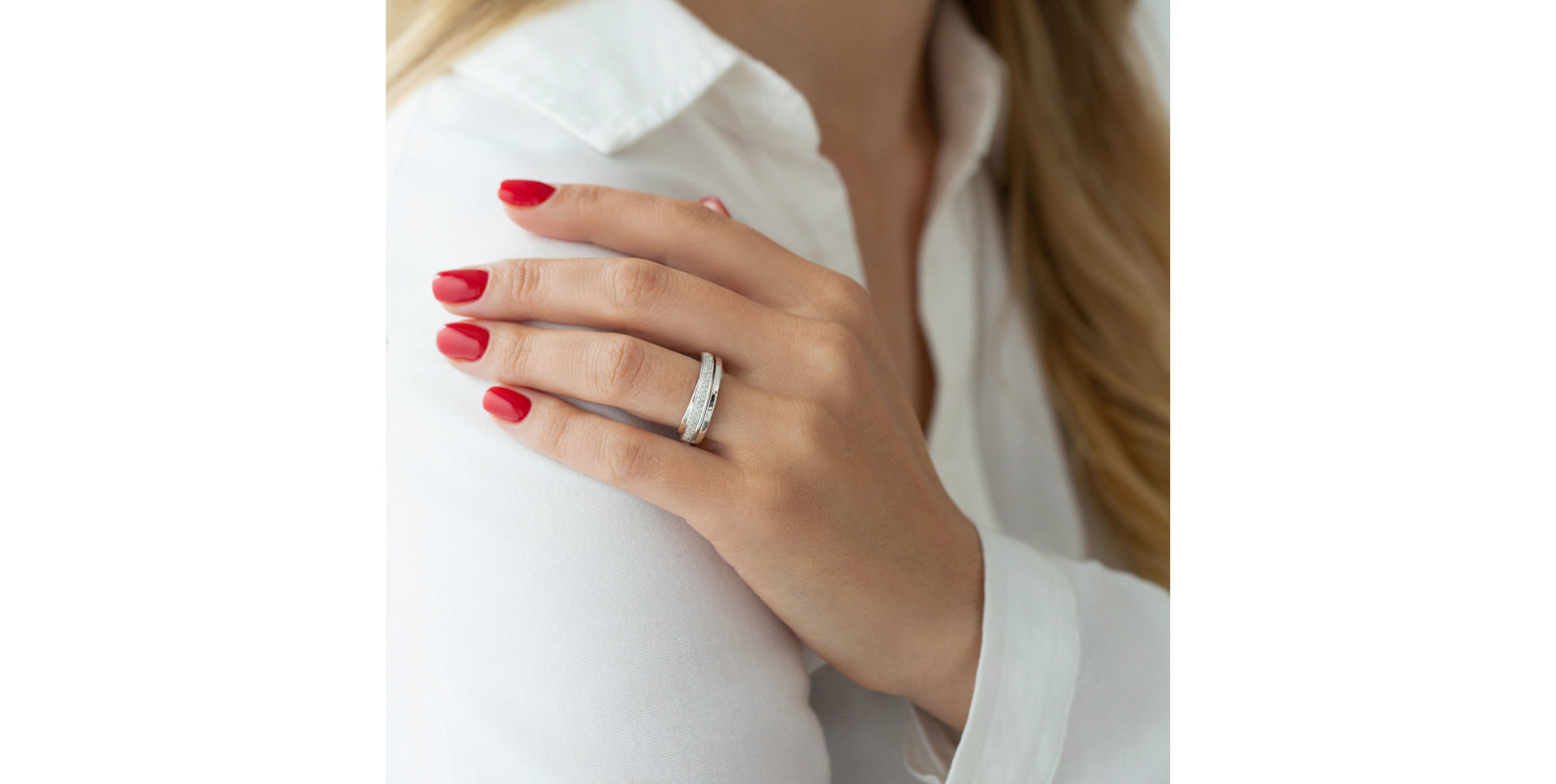 Prsten s diamanty Gold Ray