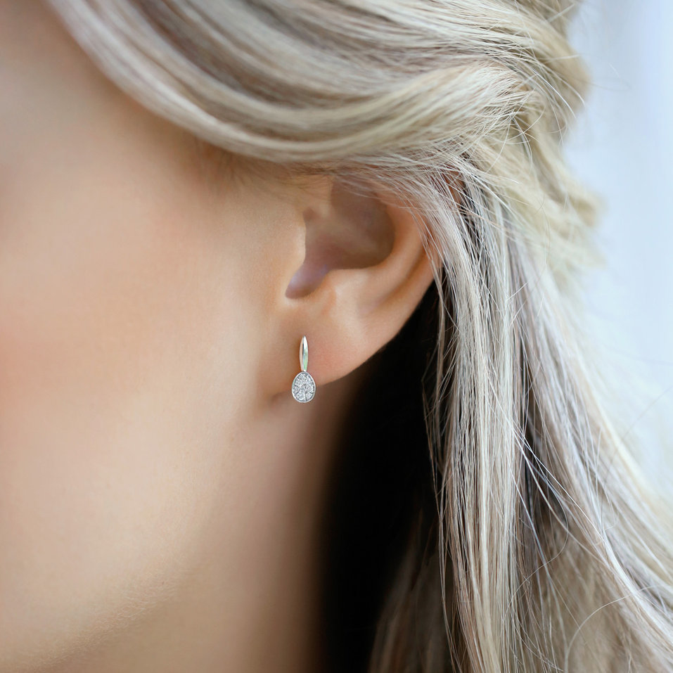 Náušnice s diamanty Queen Opium