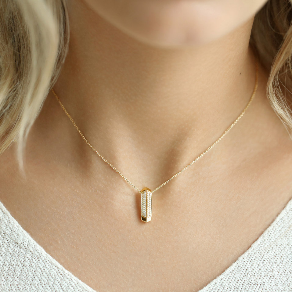 Přívěsek s diamanty Sunshine Opium